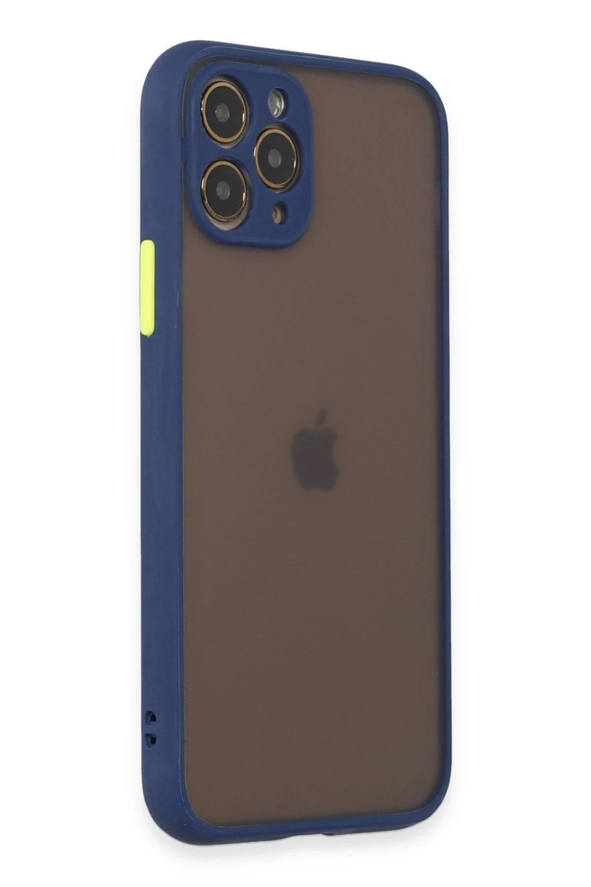 Mey İthalat® iPhone 11 Pro Kılıf Montreal Silikon Kapak - Lacivert