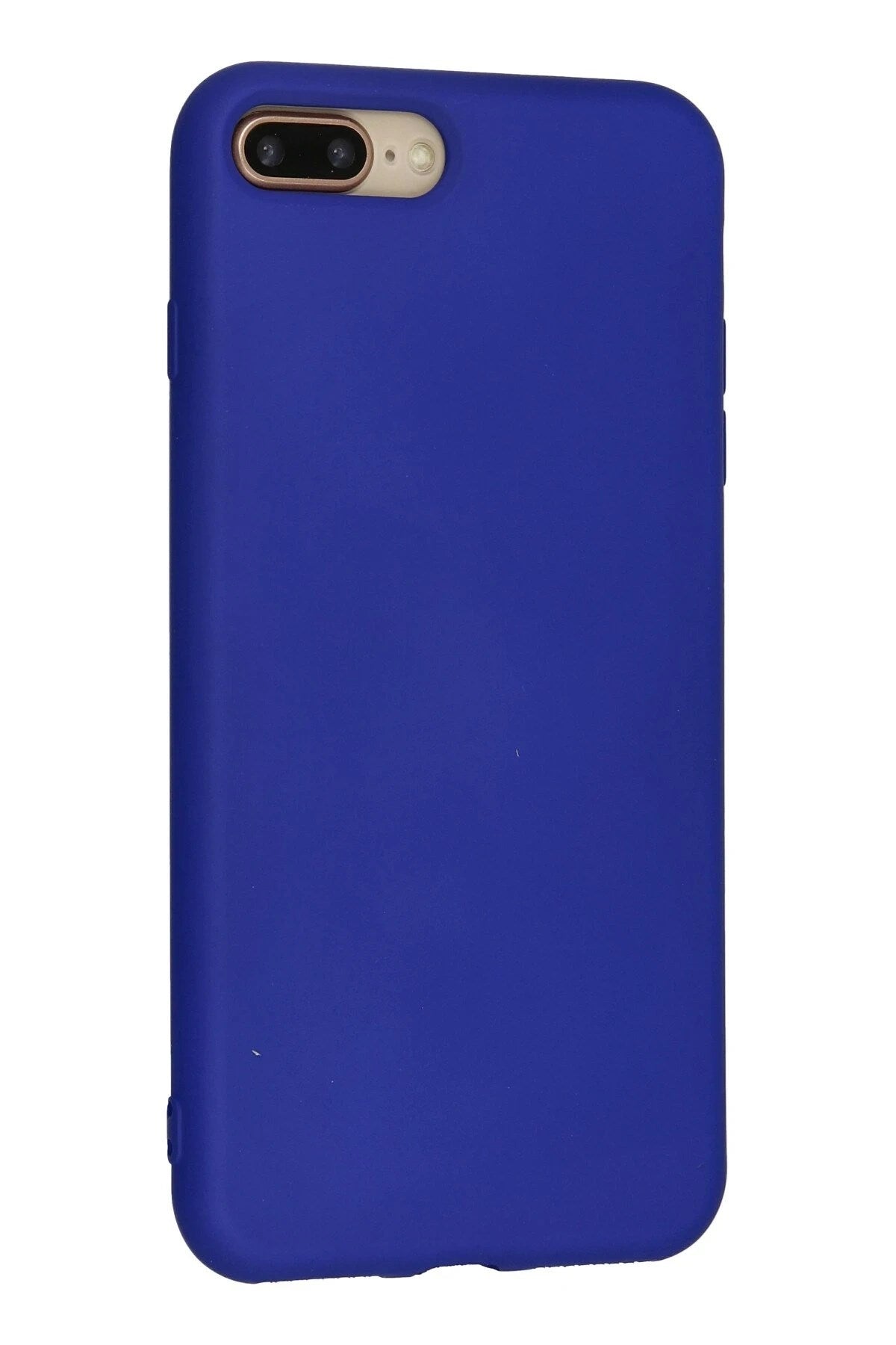 Mey İthalat® iPhone 7 Plus Kılıf Nano içi Kadife Silikon - Lacivert