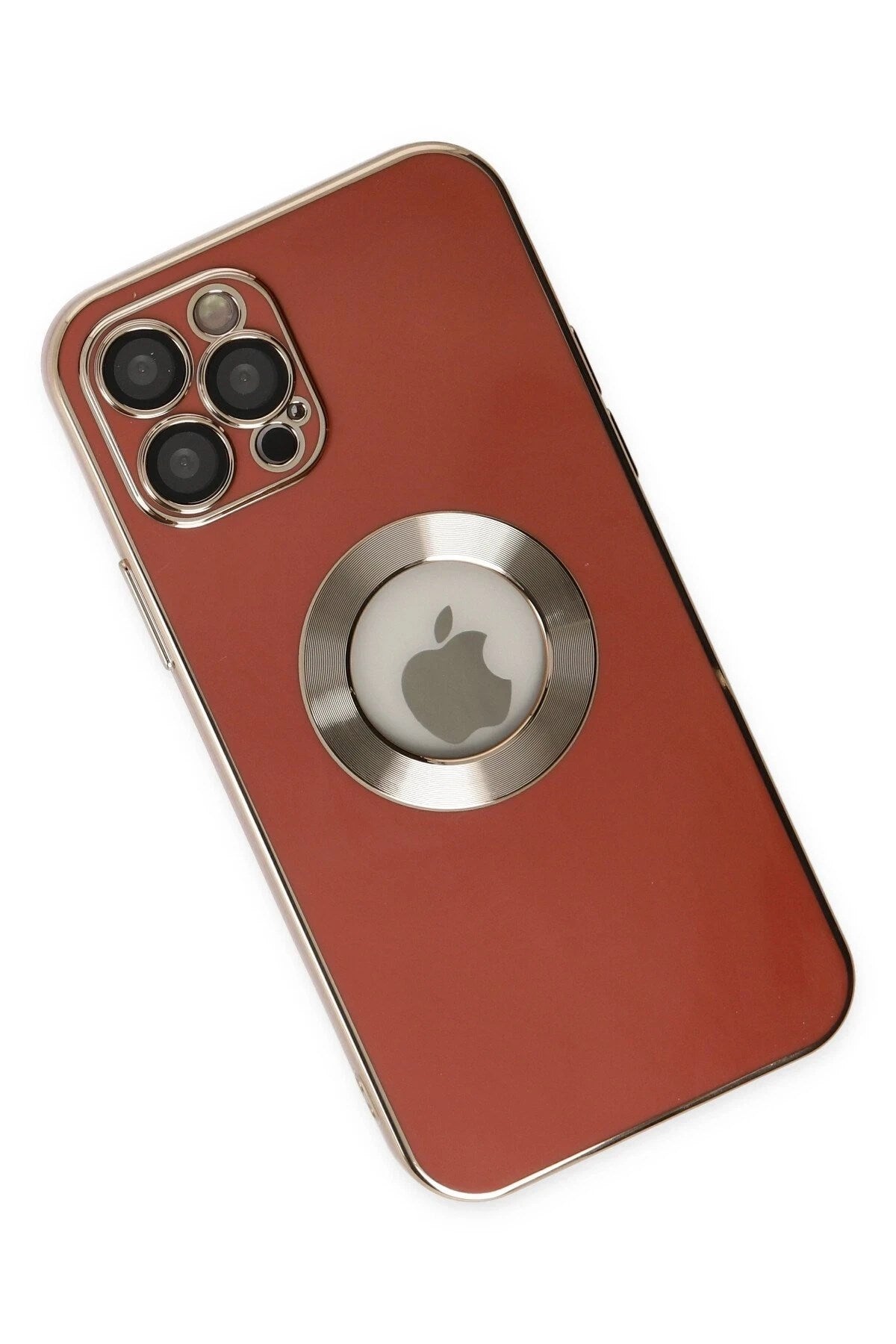 Mey İthalat® iPhone 12 Pro Kılıf Store Silikon - Kırmızı