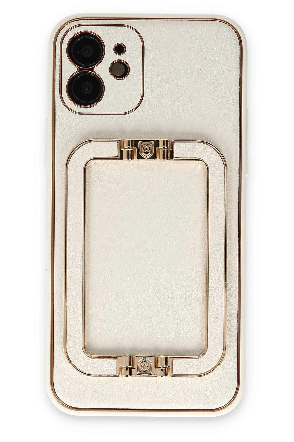 Mey İthalat® iPhone 12 Kılıf Coco Elit Kapak - Beyaz