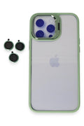 Mey İthalat® iPhone 14 Pro Max Kılıf Roblox Lens Standlı Kapak - Yeşil