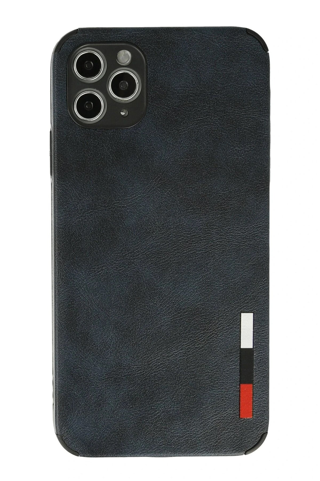 Mey İthalat® iPhone 11 Pro Max Kılıf Loop Deri Silikon - Lacivert