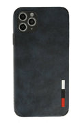 Mey İthalat® iPhone 11 Pro Max Kılıf Loop Deri Silikon - Lacivert