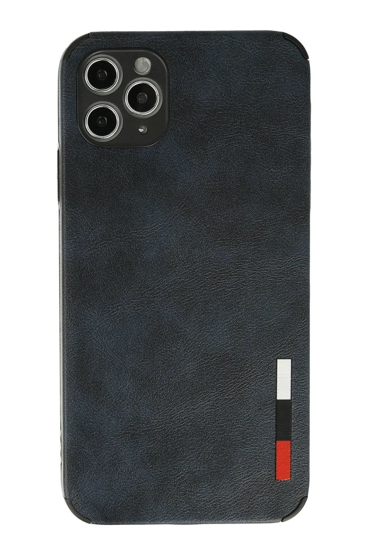 Mey İthalat® iPhone 11 Pro Max Kılıf Loop Deri Silikon - Lacivert