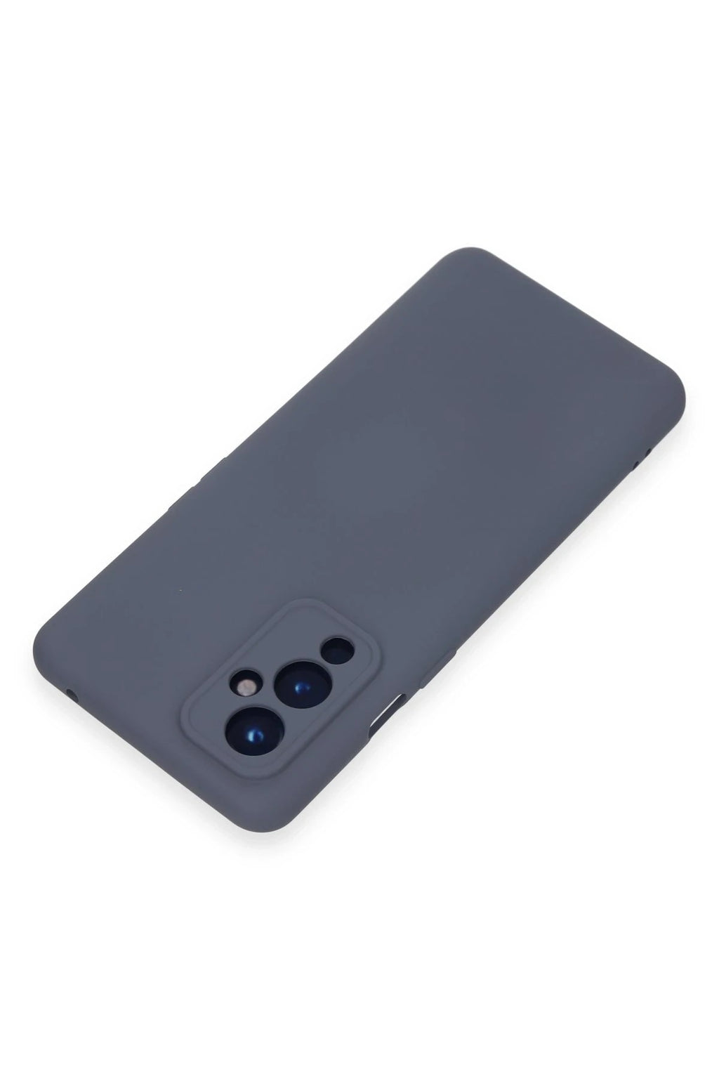 Mey İthalat® One Plus 9 Kılıf Nano içi Kadife Silikon - Gri