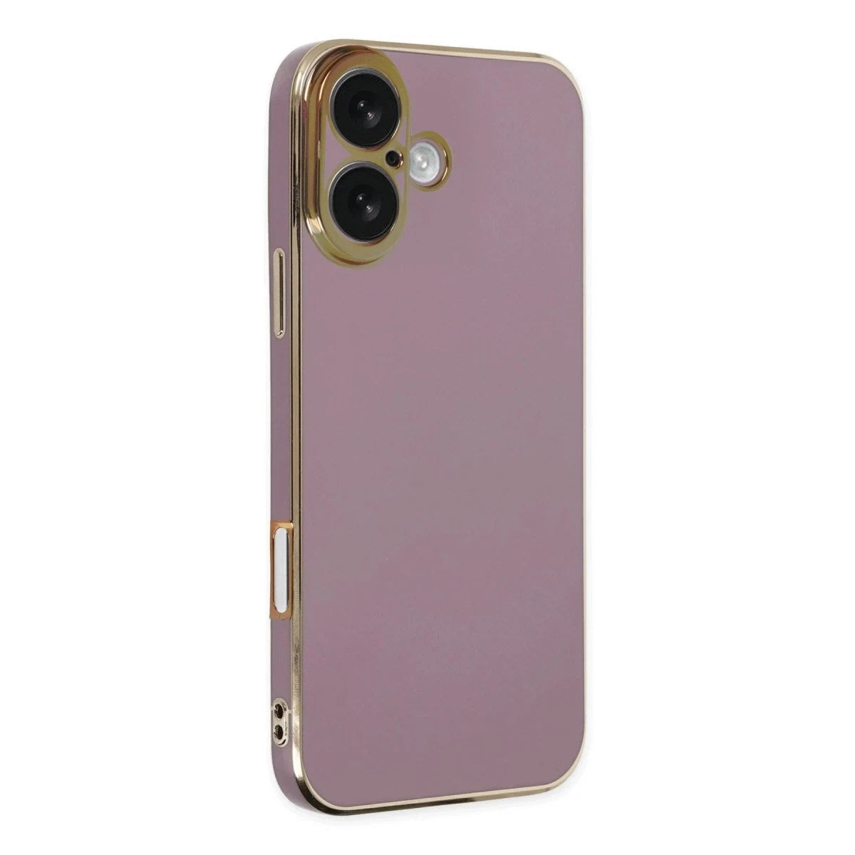 Mey İthalat® iPhone 16 Kılıf Volet Silikon - Mor