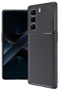 Mey İthalat® İnfinix Hot 50 Pro Plus 4G Auto Focus Karbon Kapak - Siyah
