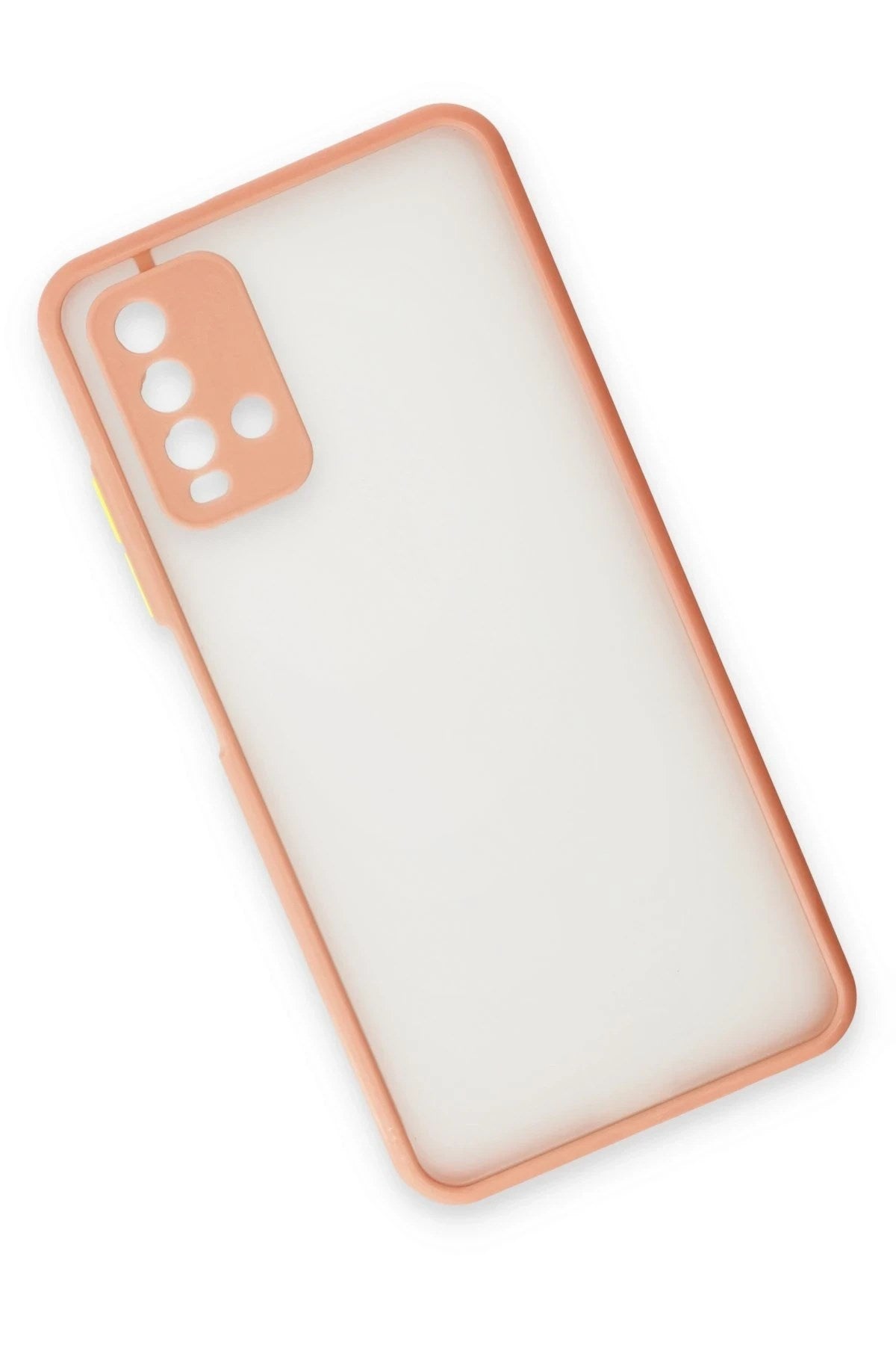 Mey İthalat® Redmi 9T Kılıf Montreal Silikon Kapak - Pembe