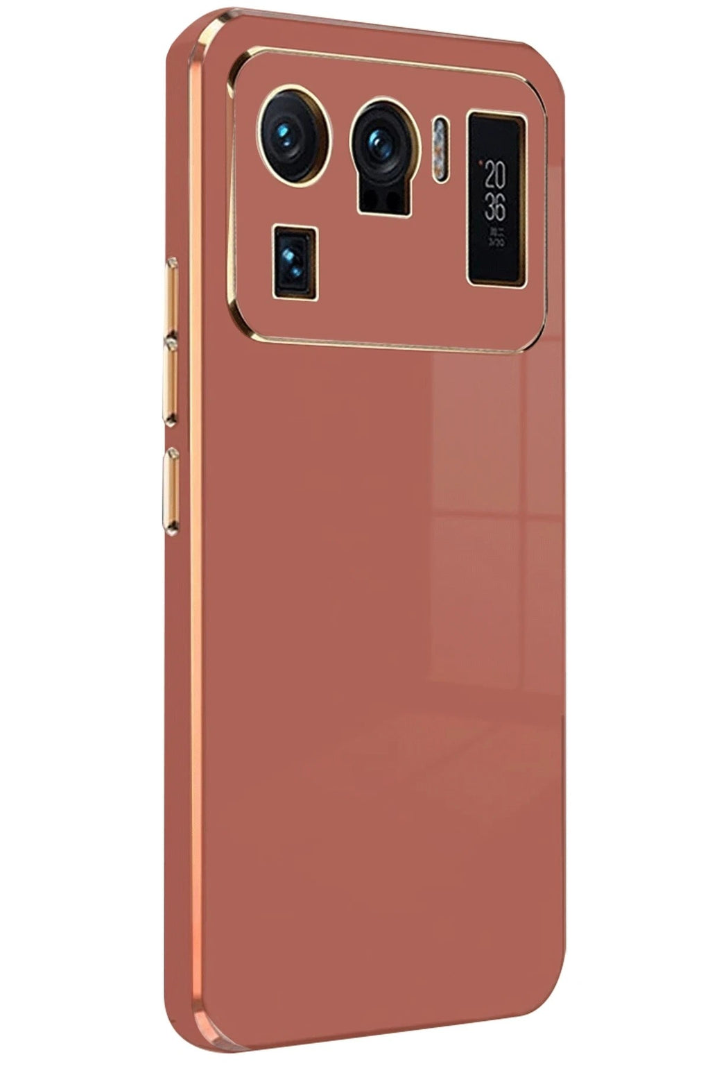 Mey İthalat® Mi 11 Ultra Kılıf Volet Silikon - Kırmızı