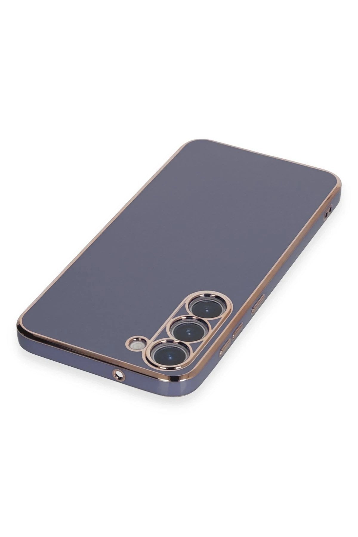 Mey İthalat® Samsung Galaxy S23 Kılıf Volet Silikon - Mavi