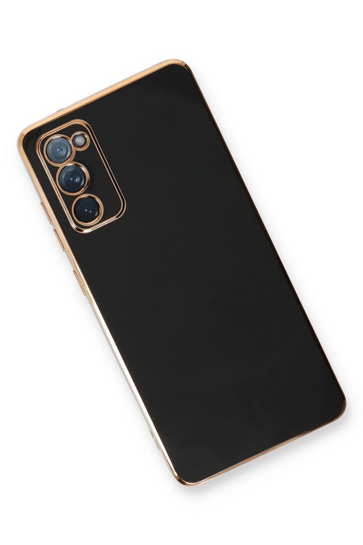 Mey İthalat® Samsung Galaxy S20 FE Kılıf Volet Silikon - Siyah