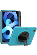 Mey İthalat® iPad 2022 10.9 (10.nesil) Kılıf Hand Strap Tablet Kılıfı - Turkuaz