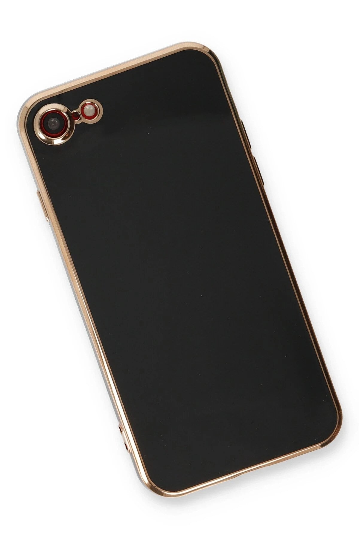 Mey İthalat® iPhone 7 Kılıf Volet Silikon - Siyah