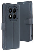 Mey İthalat® Redmi Note 14 Pro 5G Kılıf Trend S Plus Kapaklı Kılıf - Siyah
