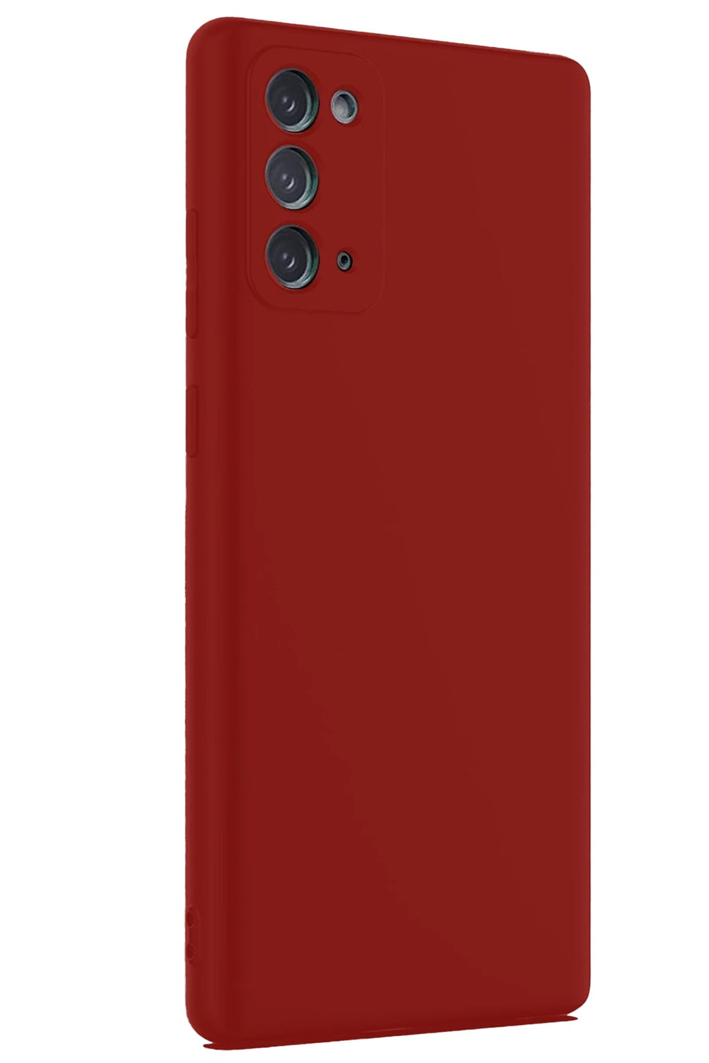 Mey İthalat® Samsung Galaxy Note 20 Kılıf First Silikon - Bordo