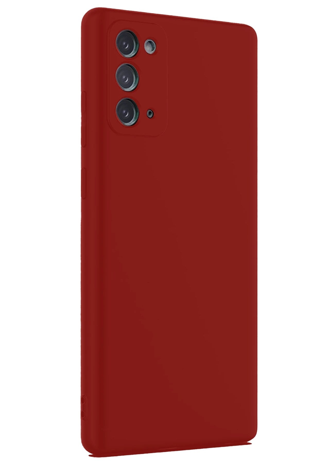 Mey İthalat® Samsung Galaxy Note 20 Kılıf First Silikon - Bordo