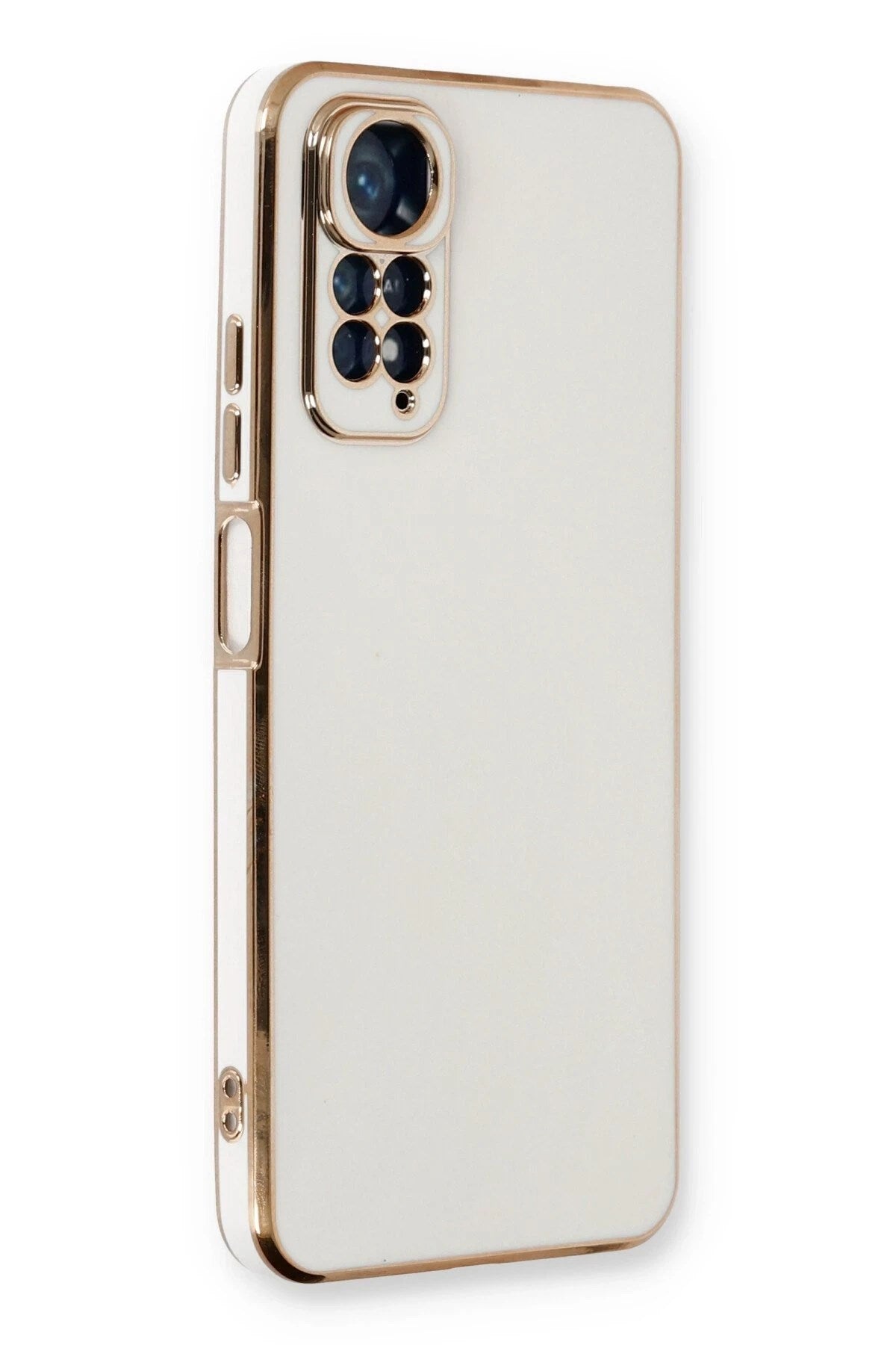 Mey İthalat® Redmi Note 11 Kılıf Volet Silikon - Beyaz