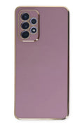 Mey İthalat® Samsung Galaxy A52 Kılıf Volet Silikon - Mor