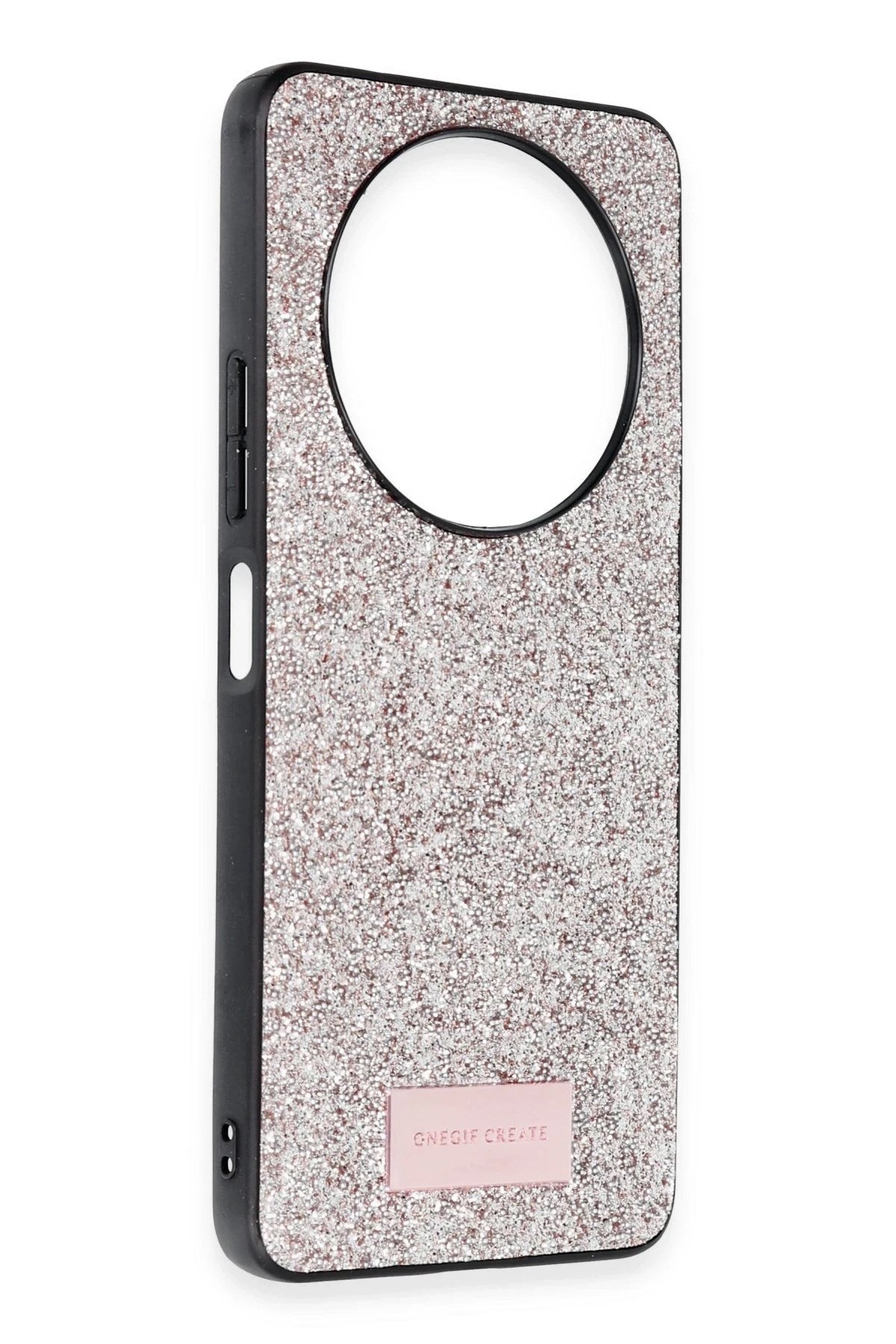 Mey İthalat® Redmi A3 4G Bright Simli Kapak - Gold