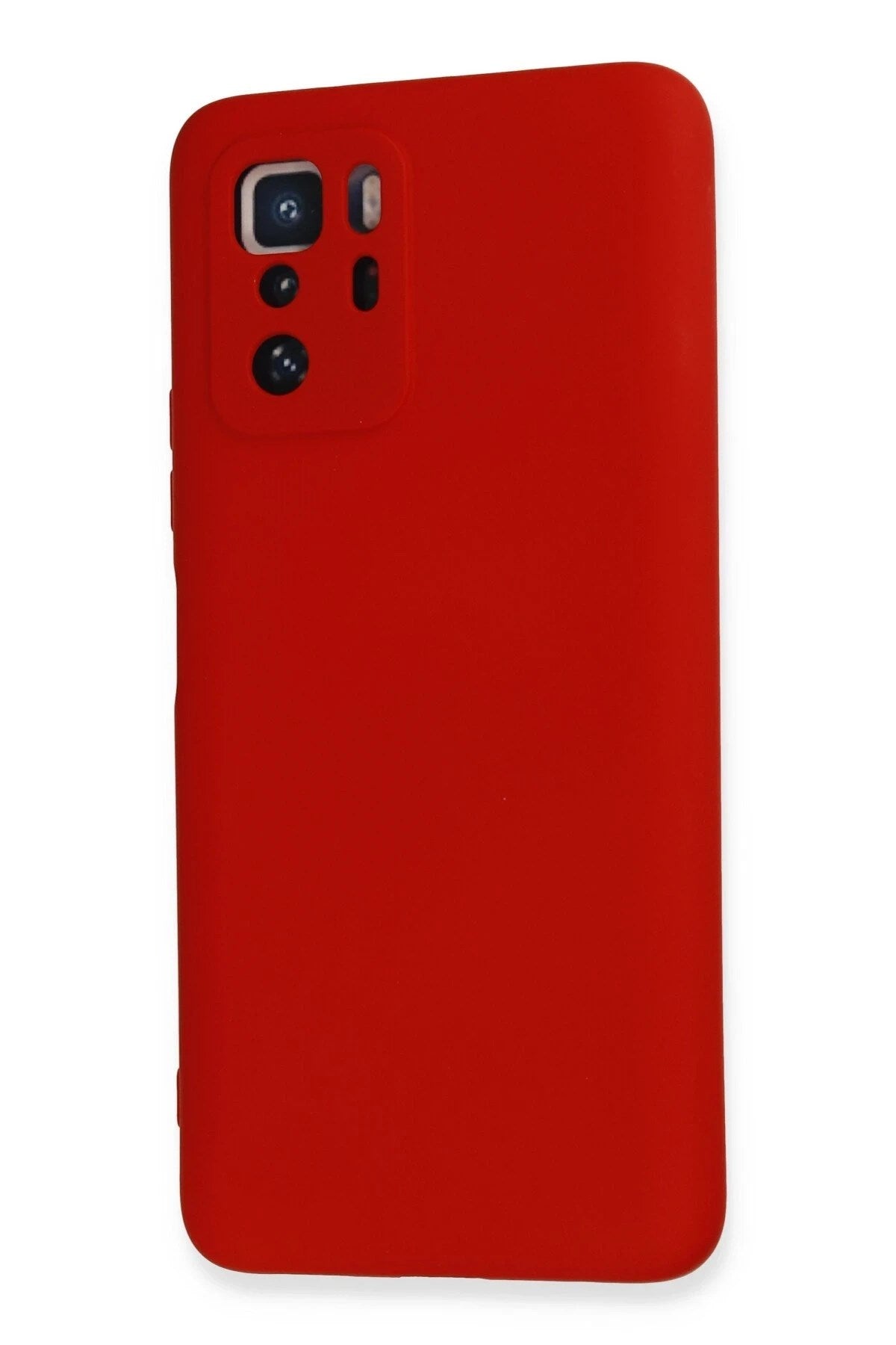 Mey İthalat® Poco X3 GT Kılıf Nano içi Kadife Silikon - Kırmızı