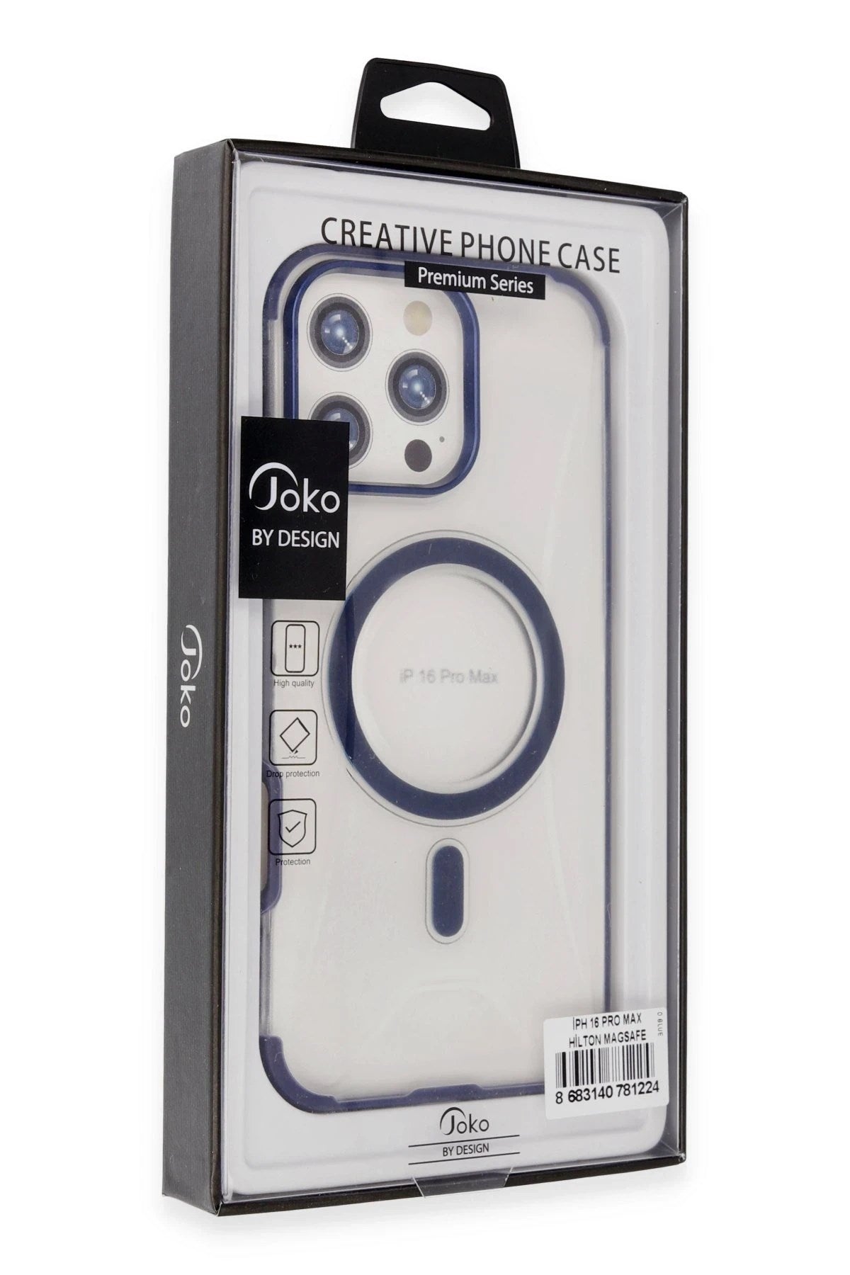 Mey İthalat® iPhone 16 Pro Max Hilton Magsafe Kapak - Titan Gri