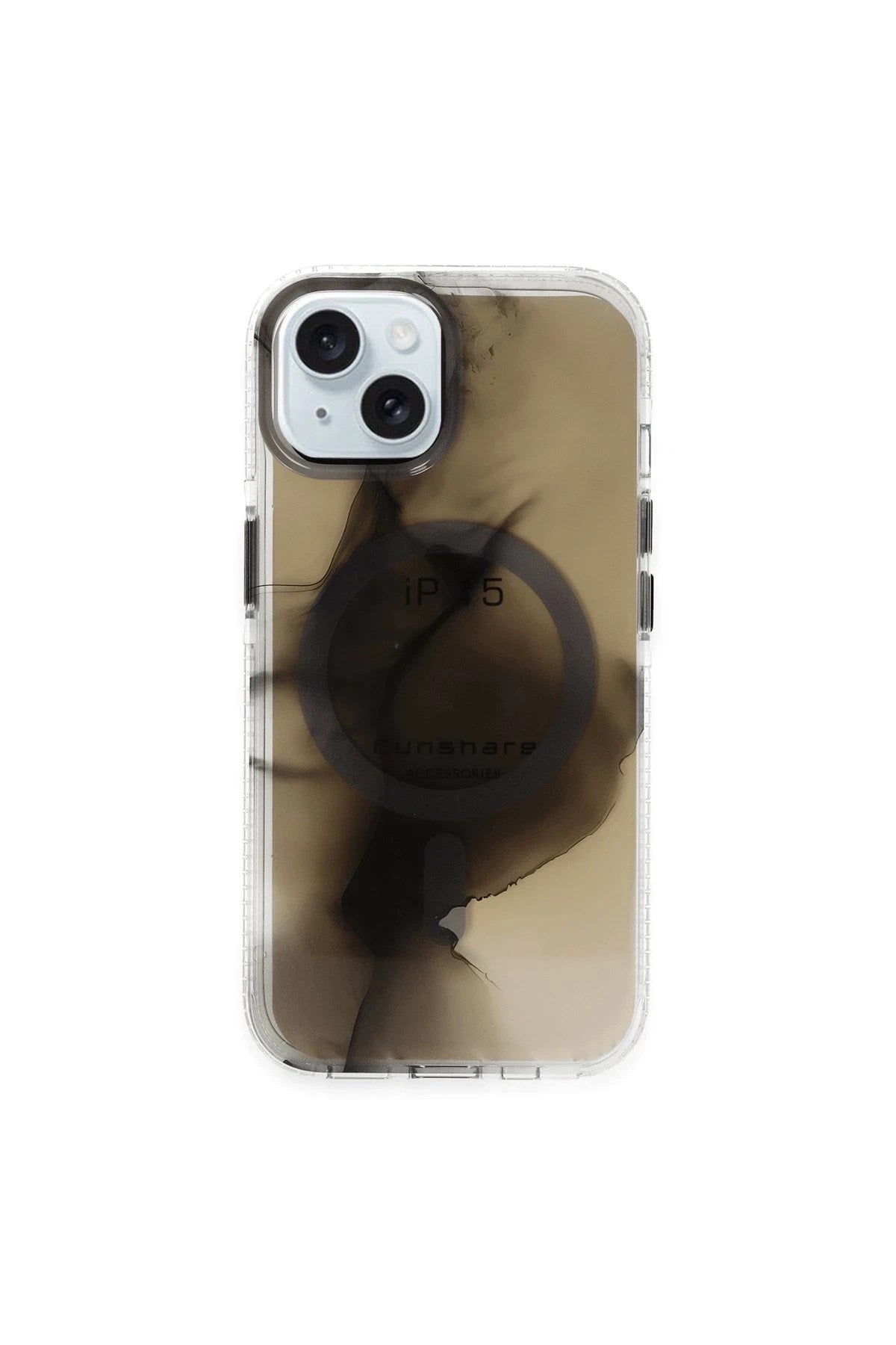 Mey İthalat® iPhone 15 Phantom Magsafe Kapak - Siyah