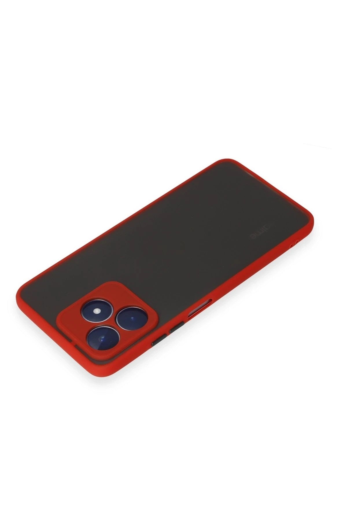 Mey İthalat® Realme C53 Kılıf Montreal Silikon Kapak - Kırmızı