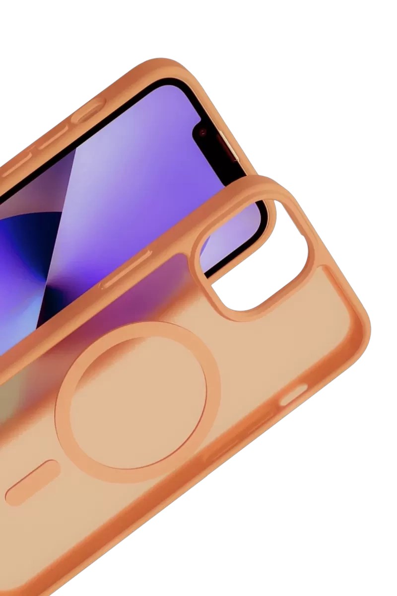 Mey İthalat® iPhone 11 Jota Magsafe Kapak - Turuncu