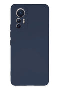 Mey İthalat® Mi 12 Lite Kılıf Nano içi Kadife Silikon - Lacivert