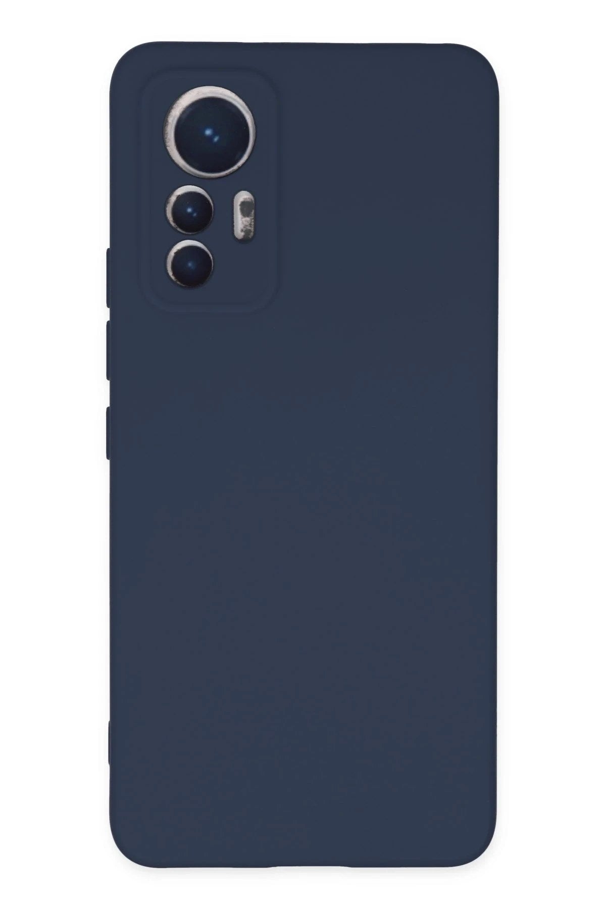 Mey İthalat® Mi 12 Lite Kılıf Nano içi Kadife Silikon - Lacivert