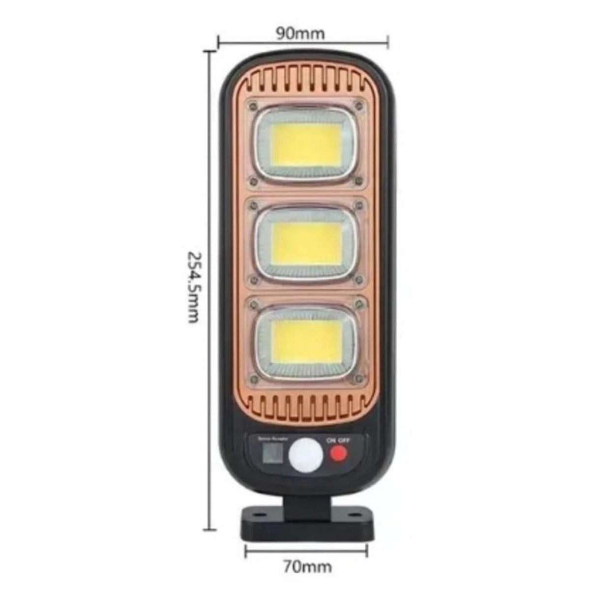 Sensörlü Güneş Enerjisi İle Şarj Olabilen Duvara Monte Solar Aydınlatma GL-84069