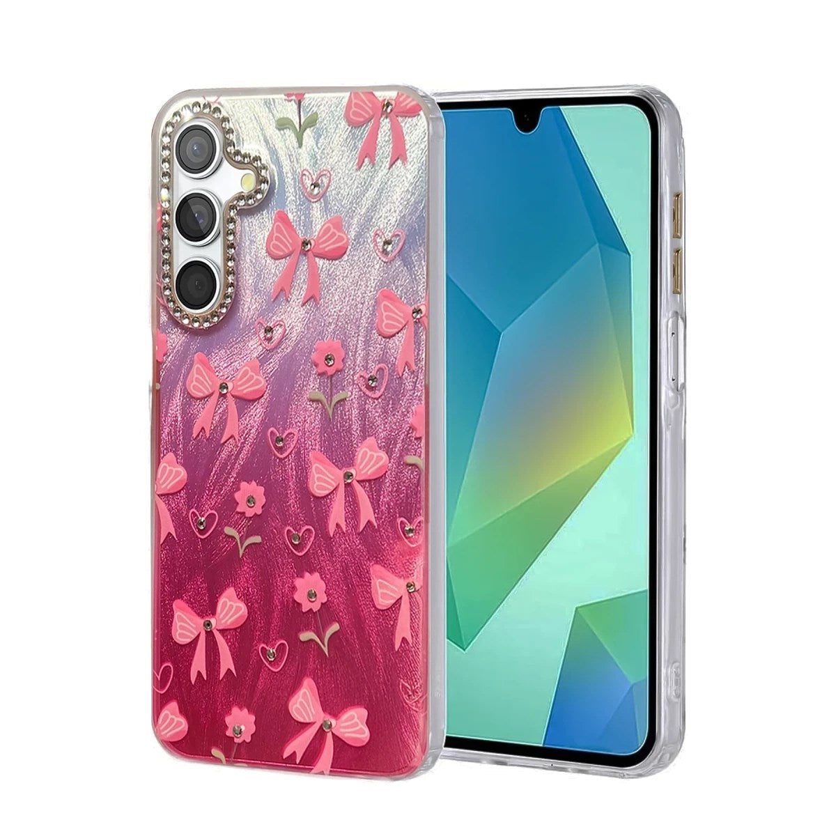 Mey İthalat® Samsung Galaxy S25 Kılıf Blade Aynalı Desenli Kapak - Desen 3