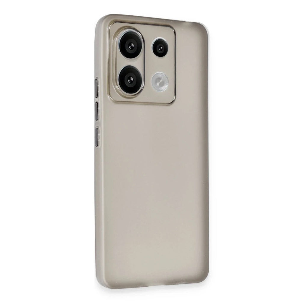 Mey İthalat® Redmi Note 13 Pro 5G Kılıf Puma Silikon - Gri