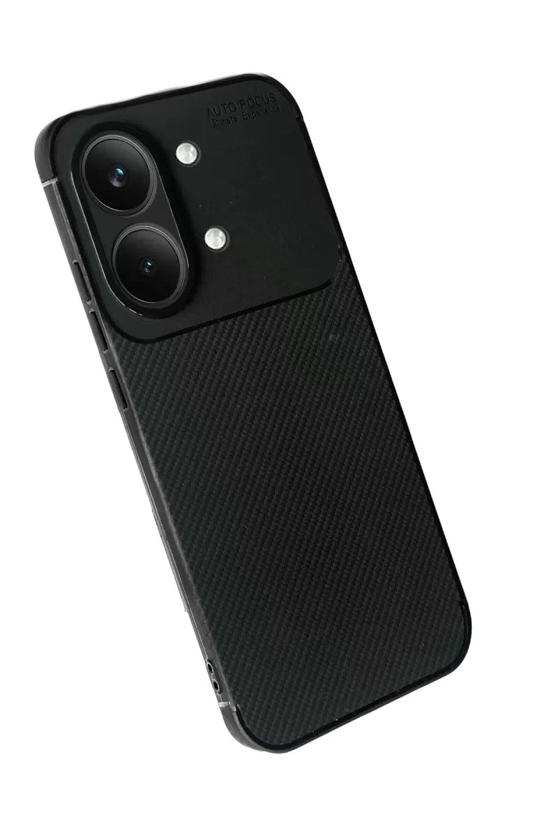 Mey İthalat® Poco X8 Pro Max Auto Focus Karbon Kapak - Siyah