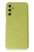 Mey İthalat® Samsung Galaxy M14 5G Kılıf Nano içi Kadife Silikon - Sarı