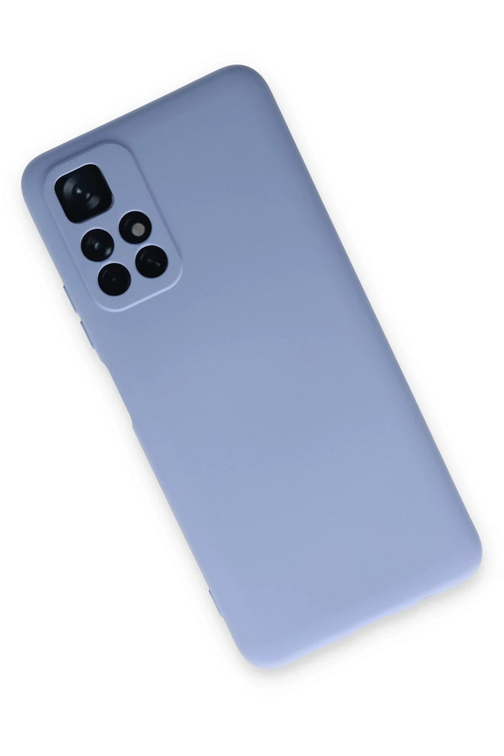Mey İthalat® Redmi Note 11T Kılıf Nano içi Kadife Silikon - Lila