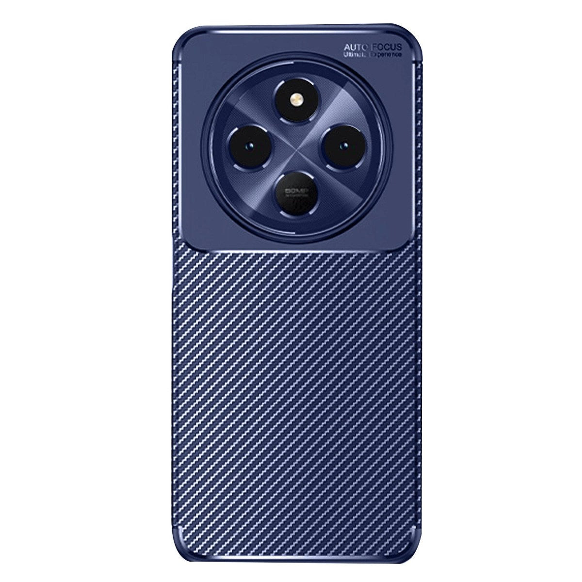 Mey İthalat® Redmi 14C Kılıf Auto Focus Karbon Kapak - Lacivert