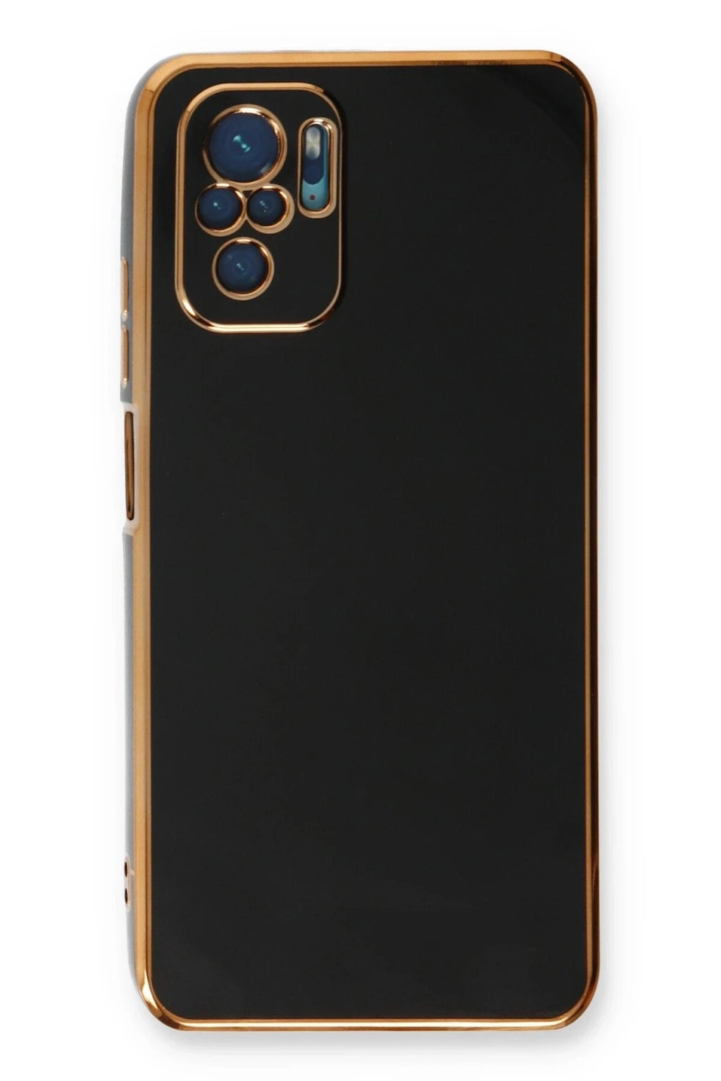 Mey İthalat® Redmi Note 10 Kılıf Volet Silikon - Siyah