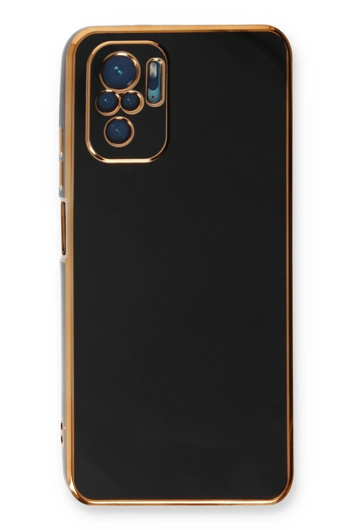 Mey İthalat® Redmi Note 10 Kılıf Volet Silikon - Siyah
