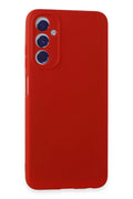Mey İthalat® Samsung Galaxy A05S Kılıf First Silikon - Kırmızı