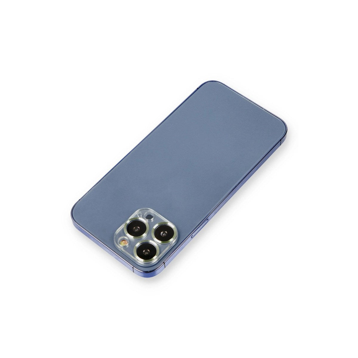Mey İthalat® iPhone 12 Pro Metal Kamera Lens Koruma Cam - Açık Yeşil