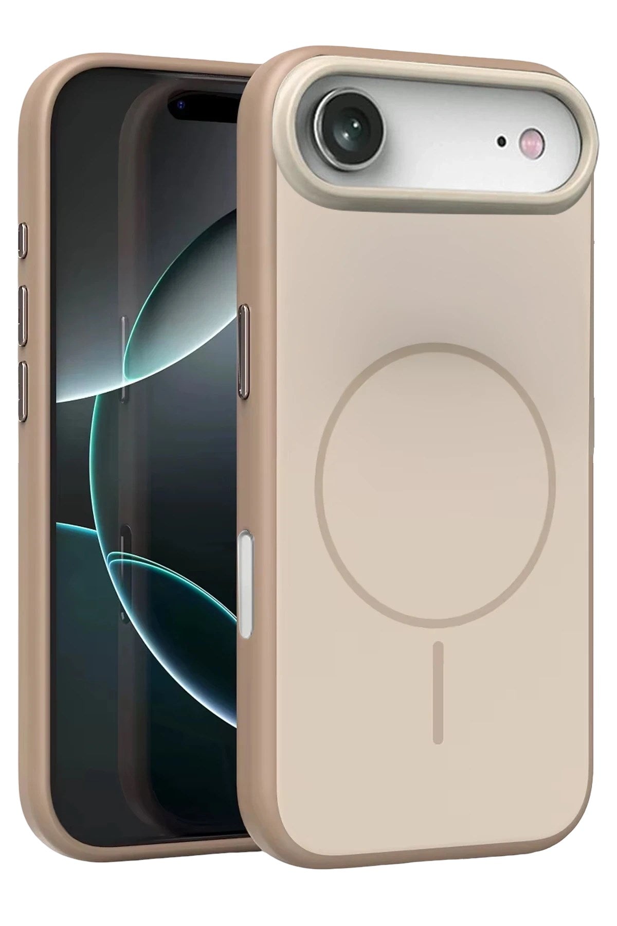 Mey İthalat® iPhone 17 Air Neva Magsafe Kapak - Gold