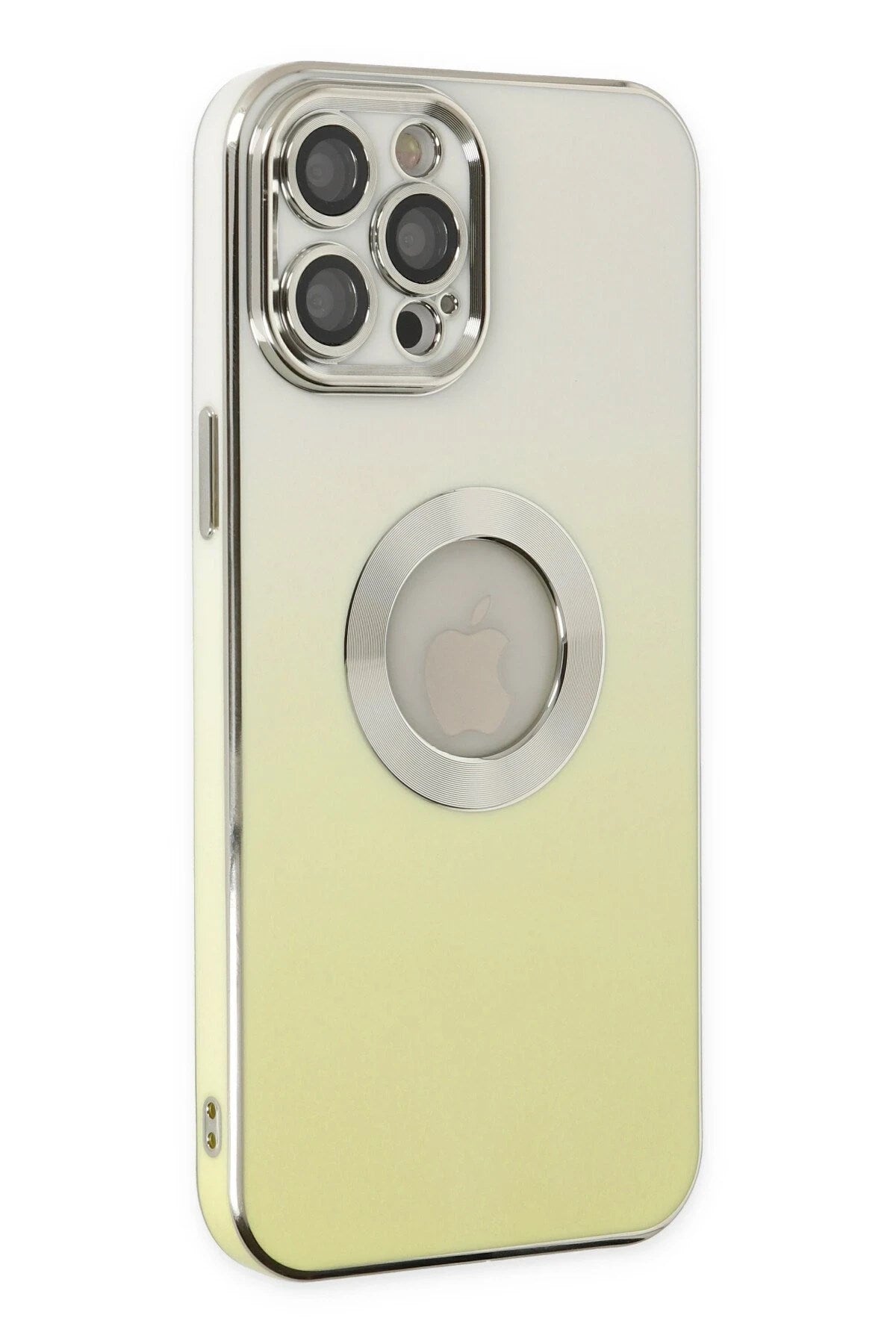 Mey İthalat® iPhone 12 Pro Kılıf Best Silikon - Sarı