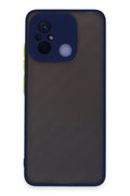 Mey İthalat® Redmi 12C Kılıf Montreal Silikon Kapak - Lacivert