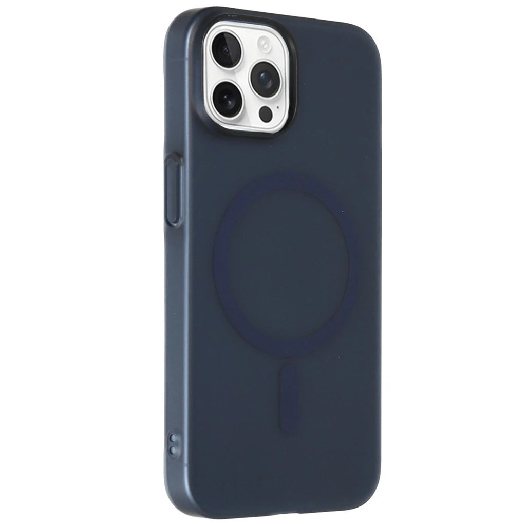Mey İthalat® iPhone 15 Pro Tuna PC Slim Magsafe Kapak - Lacivert
