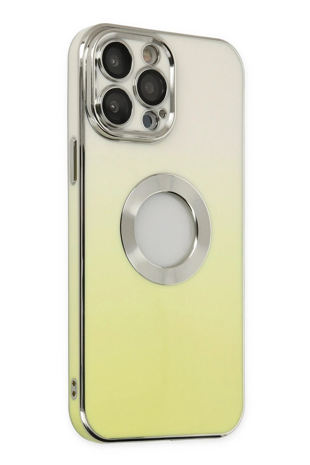Mey İthalat® iPhone 14 Pro Max Kılıf Best Silikon - Sarı
