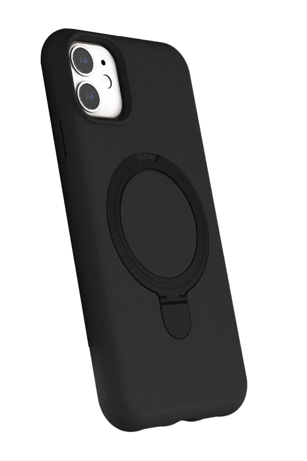 Mey İthalat® iPhone 11 Regal Magsafe Standlı Kapak - Siyah