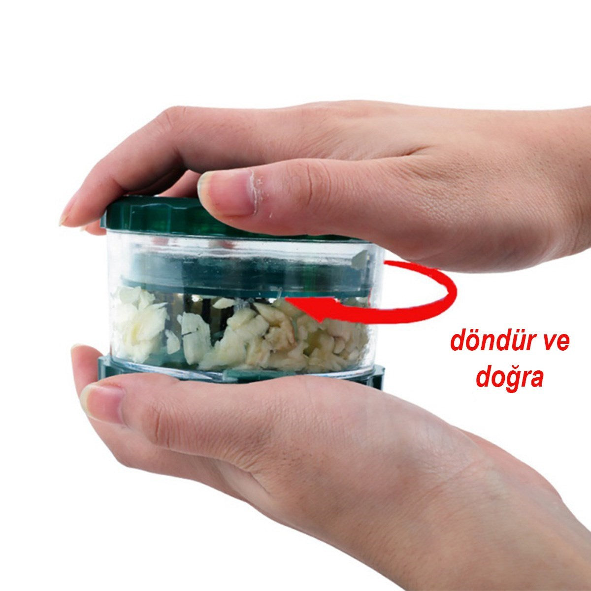 Pratik Sarımsak Ezme Doğrama Rendeleme Öğütme Aleti Aparatı
