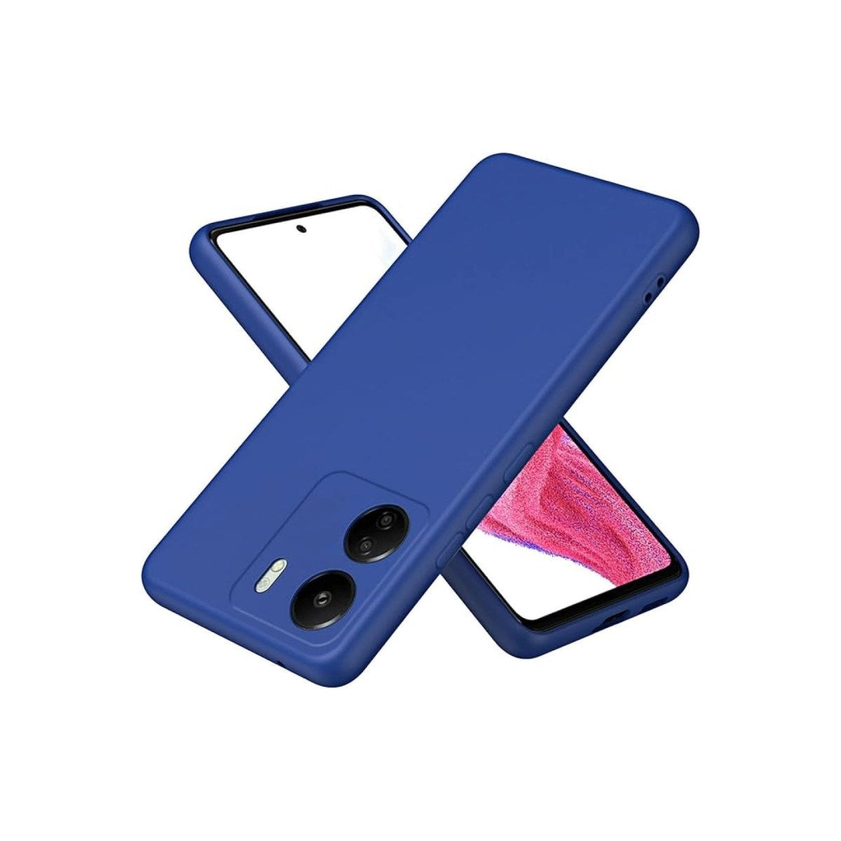 Mey İthalat® Redmi 13C Kılıf First Silikon - Lacivert