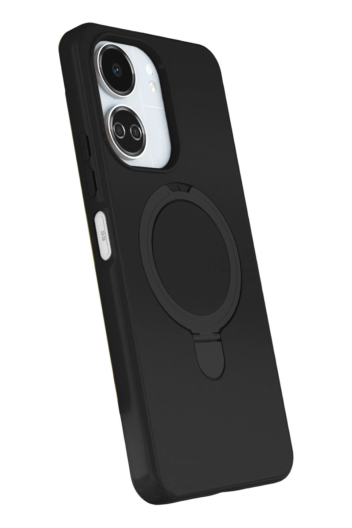 Mey İthalat® Redmi 13C Regal Magsafe Standlı Kapak - Siyah